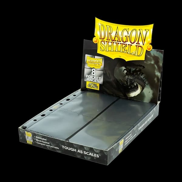 Thumbnail pentru Dragon Shield 8 Pocket Page Display (50 Pagini) - Non-Glare - imagine 1