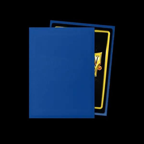 Dragon Shield Standard Matte Sleeves - Blue (100) - imagine de prezentare 2