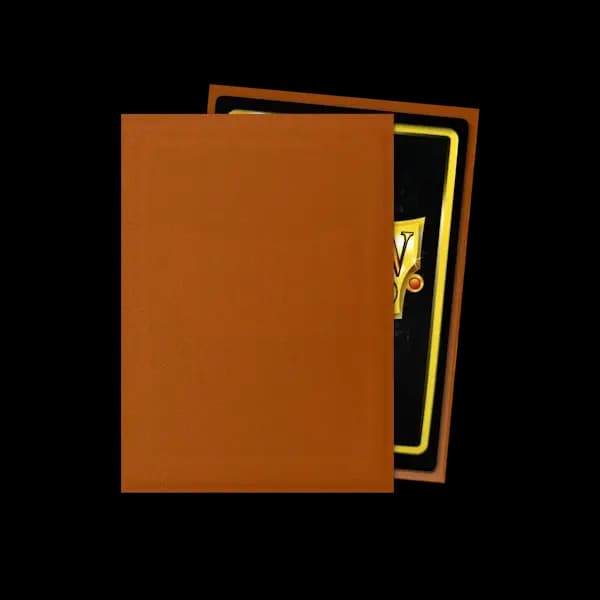 Thumbnail pentru Dragon Shield Standard Matte Sleeves - Copper 'Draco Primus' (100) - imagine 2
