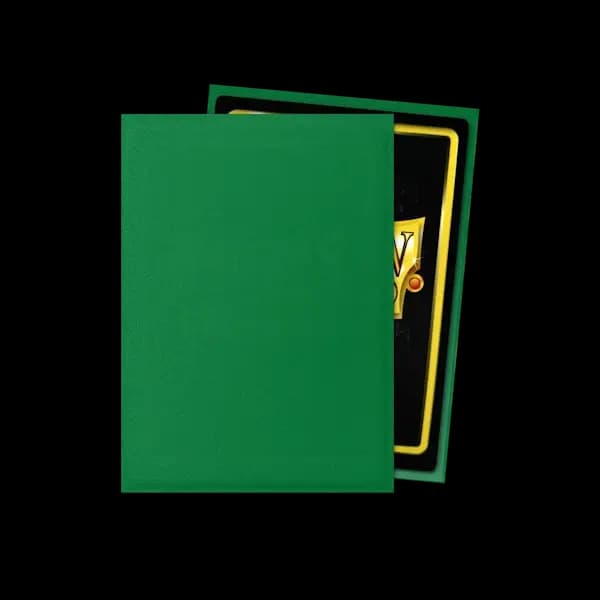 Thumbnail pentru Dragon Shield Standard Matte Sleeves - Emerald (100) - imagine 2