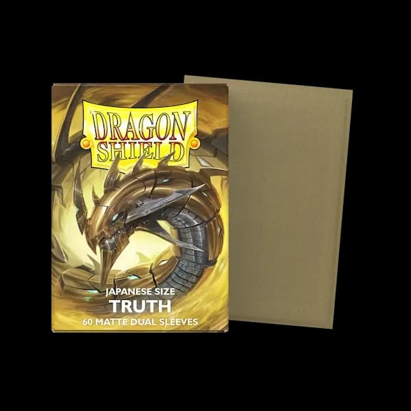 Dragon Shield Japanese Size Dual Matte Sleeves - Truth (60)