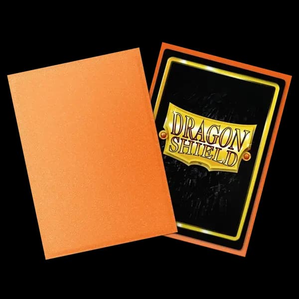Thumbnail pentru Dragon Shield Standard Matte Sleeves - Amber (100) - imagine 2