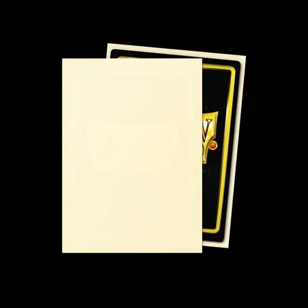 Dragon Shield Standard Sleeves - Matte Ivory (100) - imagine de prezentare 1