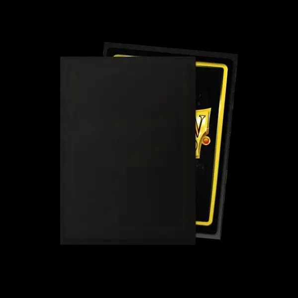 Thumbnail pentru Dragon Shield Standard Sleeves – Matte Jet (100 Sleeves) - imagine 2