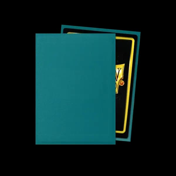 Thumbnail pentru Dragon Shield Standard Sleeves – Matte Petrol (100 Sleeves) - imagine 2