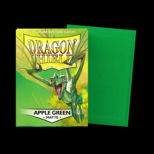 Thumbnail pentru Dragon Shield Standard Matte Sleeves - Matte Apple Green (100) - imagine 1