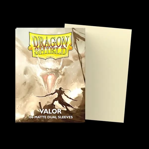 Dragon Shield Standard Matte Dual Sleeves - Valor (100)