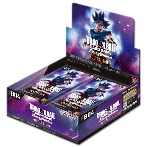 Dragon Ball Super: Fusion World - Fusion World (FB04) Ultra Limit Booster Box Display - imagine de prezentare 1