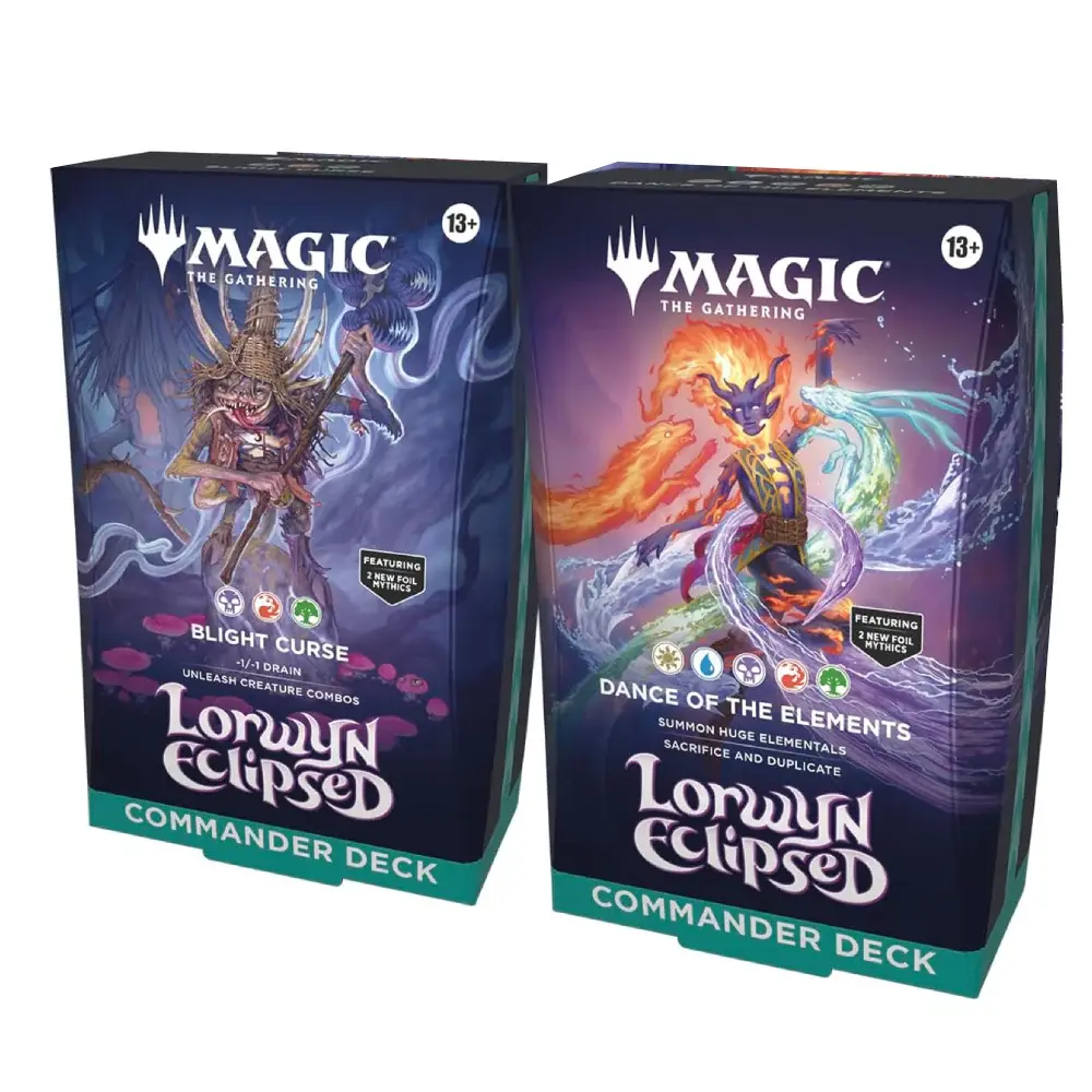 Magic: The Gathering - Lorwyn Eclipsed Commander Deck Display (2 Decks)