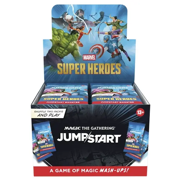 Magic: The Gathering - Marvel Super Heroes Jumpstart Booster Display