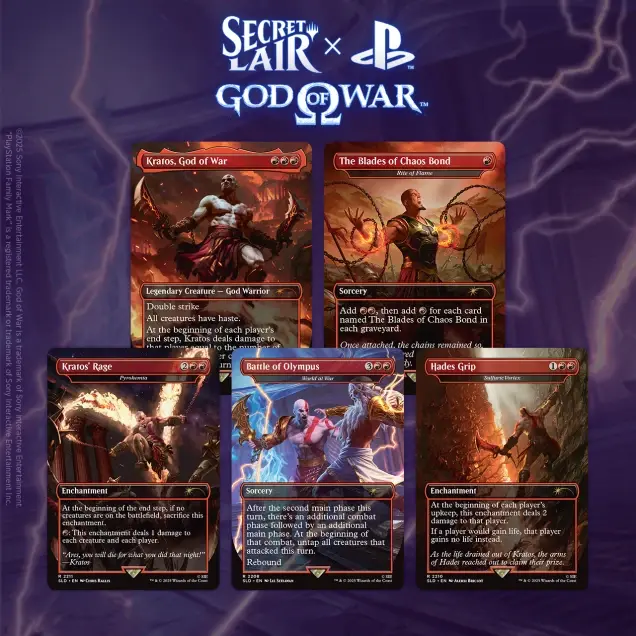 Magic: The Gathering - Secret Lair x PlayStation Superdrop: God of War: Greek (Non-Foil)