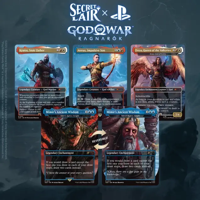 Magic: The Gathering - Secret Lair x PlayStation Superdrop: God of War: Norse (Non-Foil)