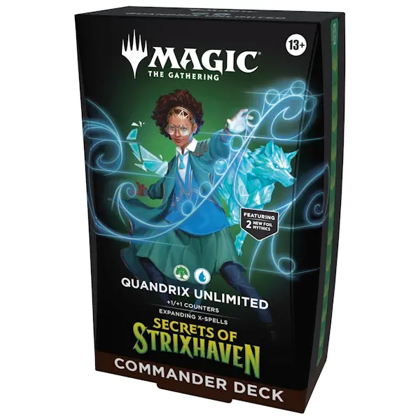 Magic: The Gathering - Secrets of Strixhaven Commander Deck Quandrix Unlimited