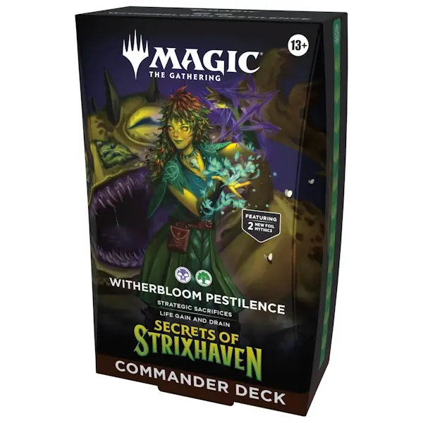 Magic: The Gathering - Secrets of Strixhaven Commander Deck Witherbloom Pestilence