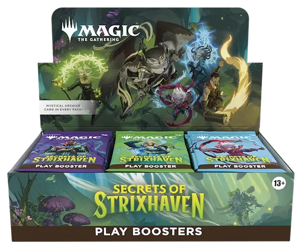 Magic: The Gathering - Secrets of Strixhaven Play Booster Display (30 Boosters)