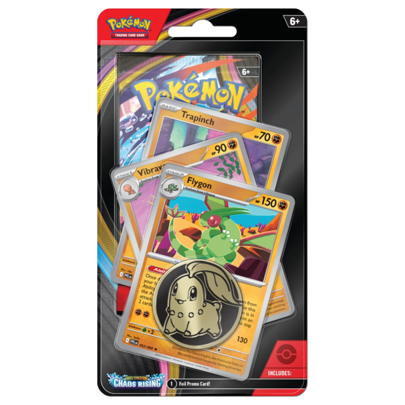 Pokémon Mega Evolution - Chaos Rising Premium Checklane Blister - imagine de prezentare 1