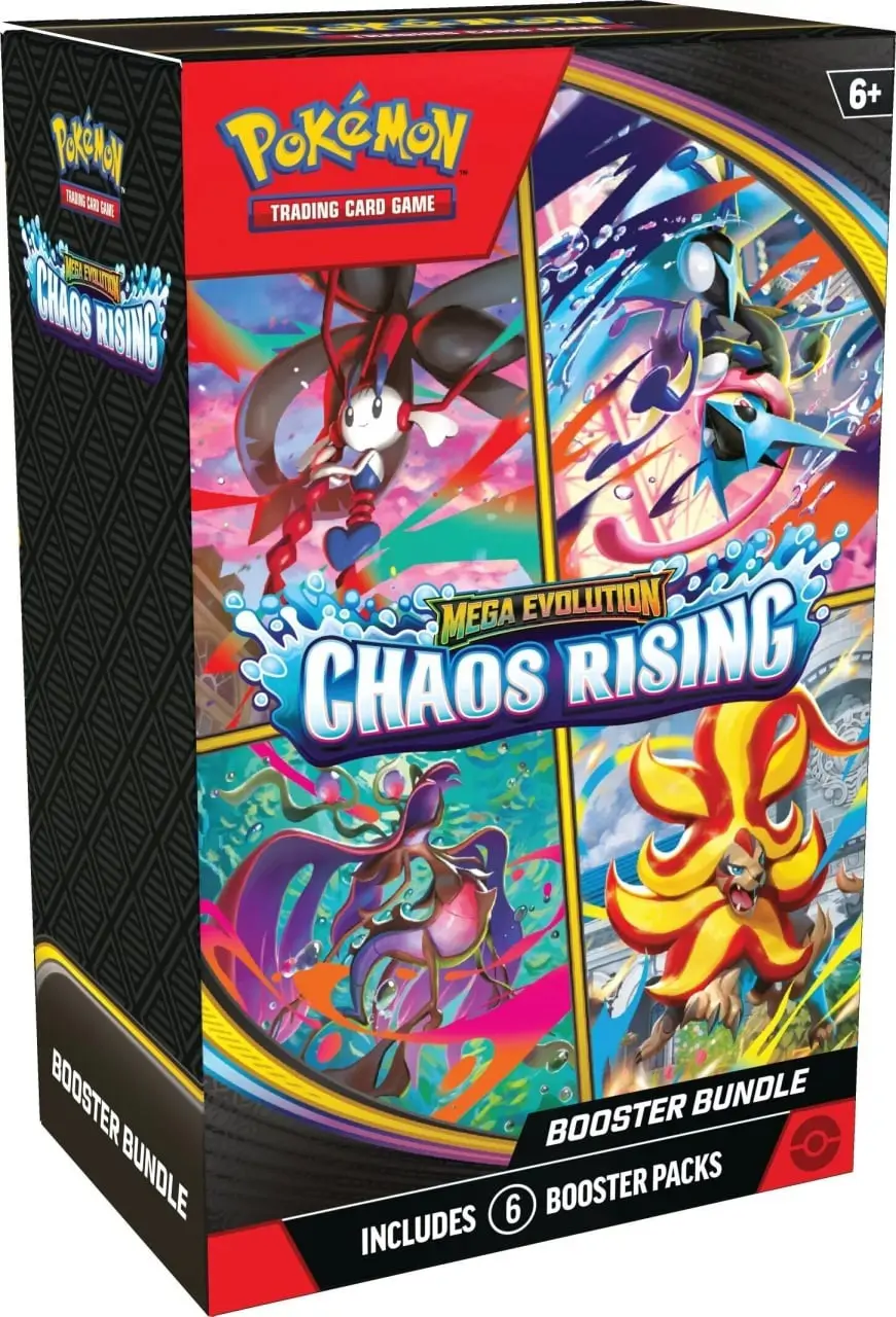 Pokémon Mega Evolution-Chaos Rising Booster Bundle - imagine de prezentare