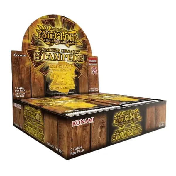 Yu-Gi-Oh! Quarter Century Stampede Booster Display (24 packs)