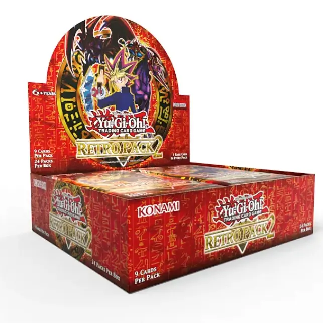 Yu-Gi-Oh! Retro Pack 2 Booster Display