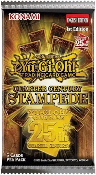 Yu-Gi-Oh! Quarter Century Stampede Booster
