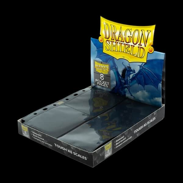 Dragon Shield 8 Pocket Page Display (50 Pagini)