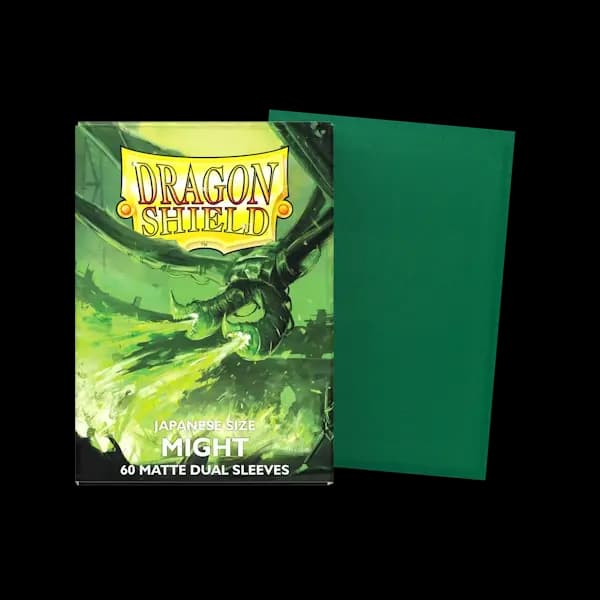 Dragon Shield Japanese Size Dual Matte Sleeves - Might (60)