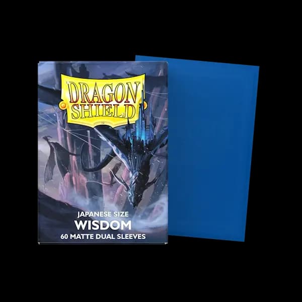 Dragon Shield Japanese Size Dual Matte Sleeves - Wisdom (60)