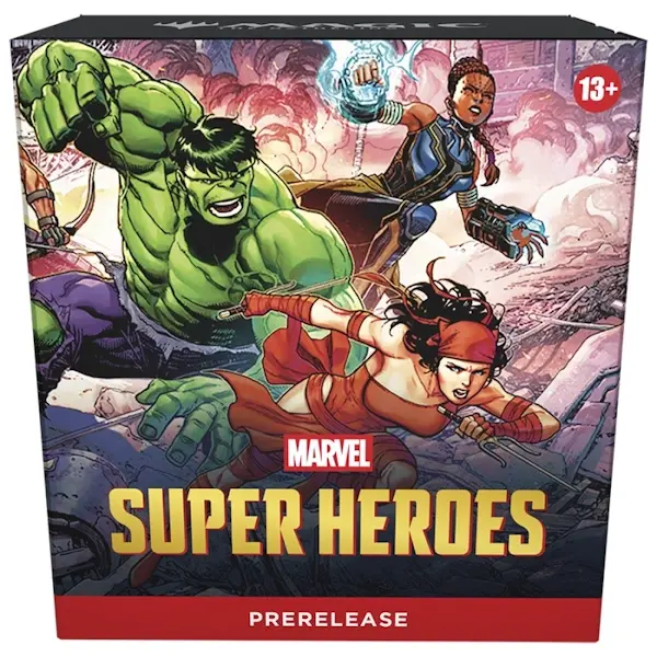 Magic: The Gathering - Marvel Super Heroes Prerelease Pack Display