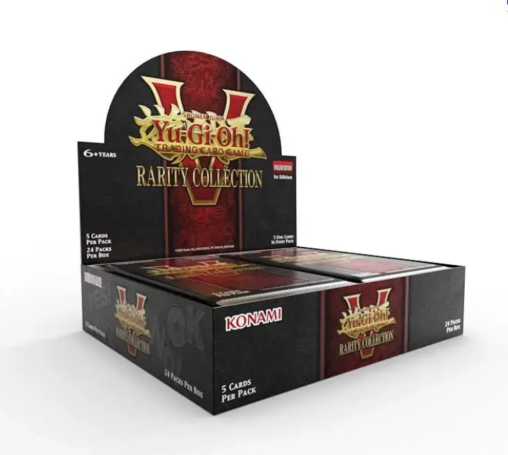 Yu-Gi-Oh! Rarity Collection V Booster Display